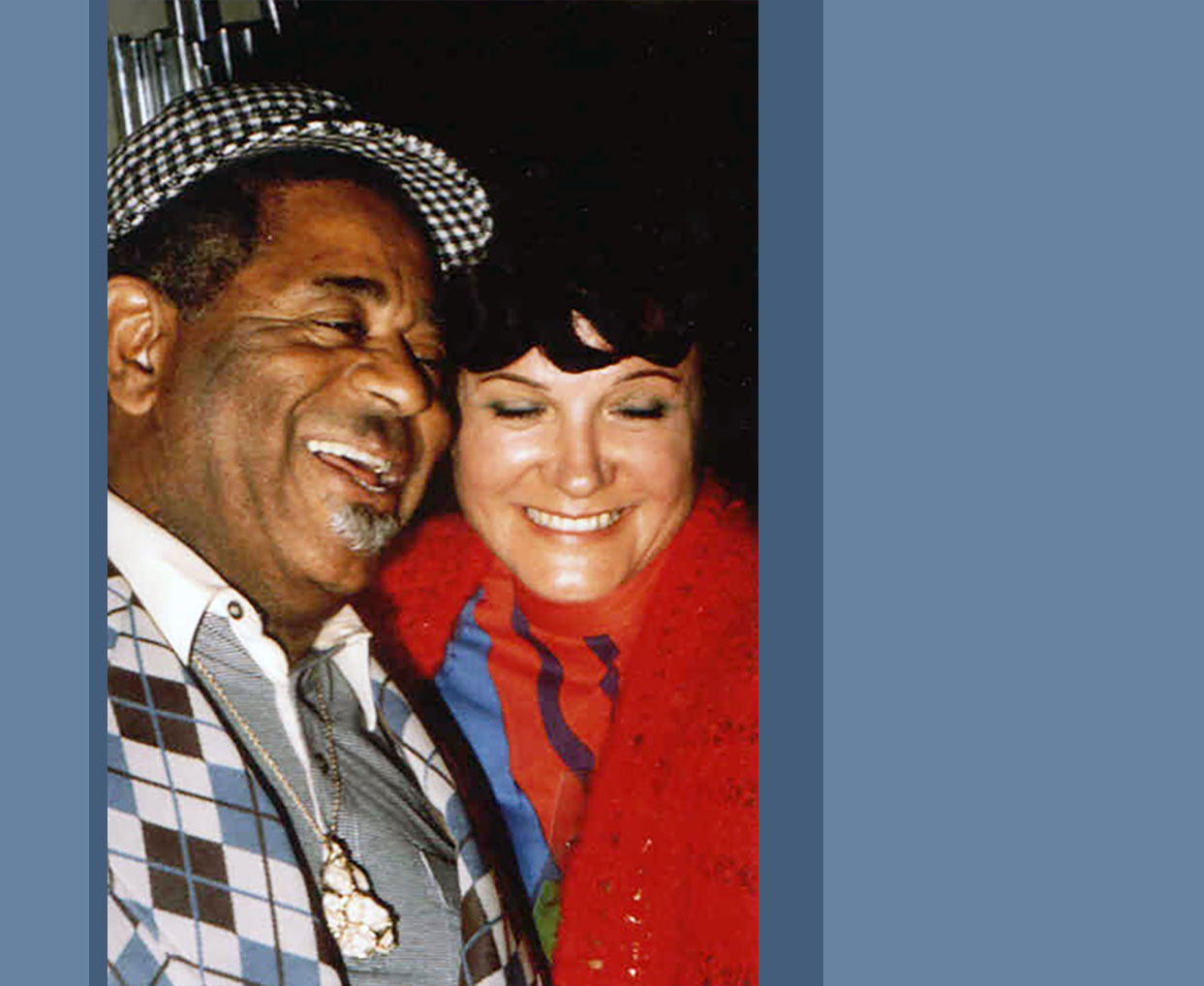 Lilian Terry and Dizzy Gillespie, Pistoia, Italy, 1981