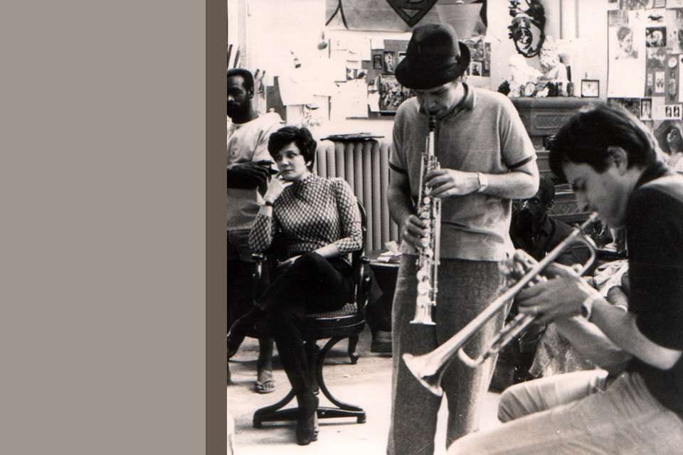 Lilian Terry, Steve Lacy and Enrico Rava, Rome