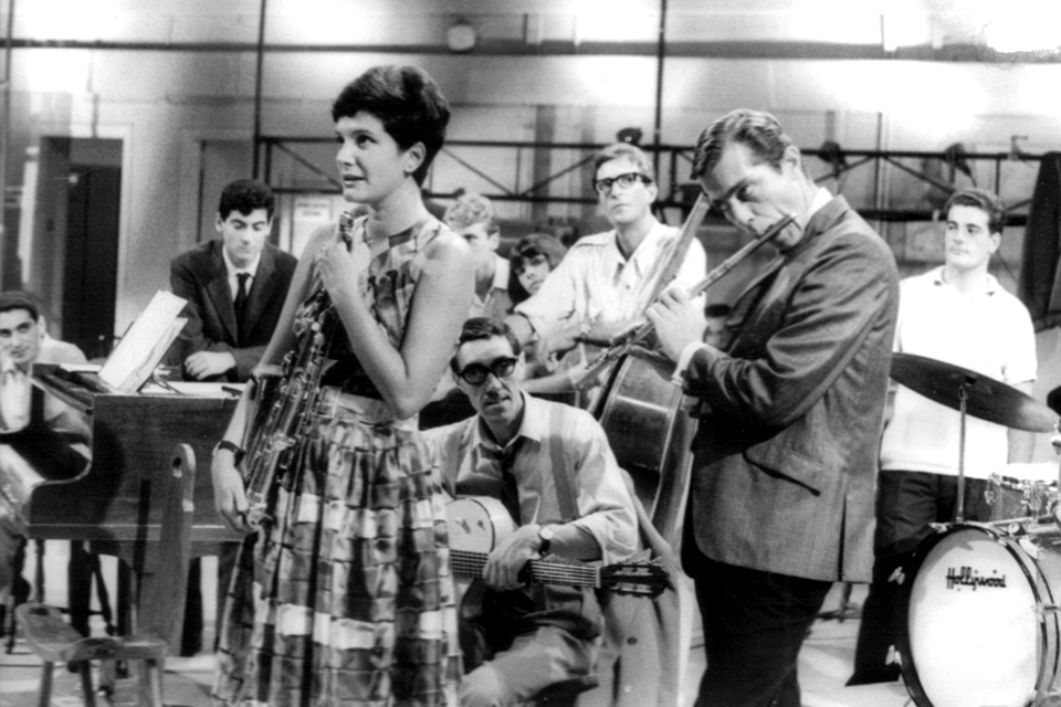 Lilian Terry with Bud Shank, Rome, 1963